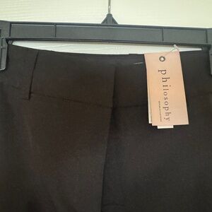 Philosophy women’s Black dress slacks